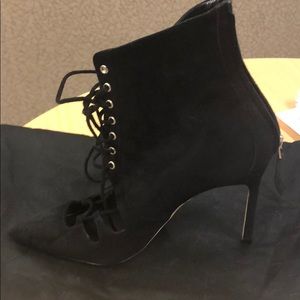 Manolo Blahnik booties, size 37, brand new